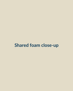 Foam close-up - all scents