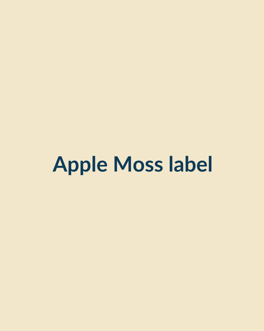 Apple Moss label artwork