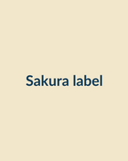 Sakura label artwork
